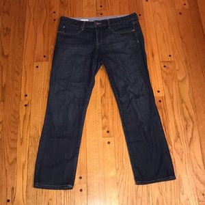 GAP 1969 REAL STRAIGHT LEG JEANS 12 ANKLE WOMENS